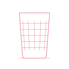 Objects Drinking Glasses Ikea Sporadisk Glass 16 Oz Digital Sketch Svg Design, Free Vectors File